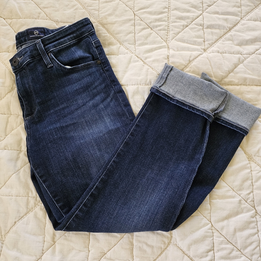 AG Adriano Goldschmied Prima Crop/ Cigarette Crop Jeans- Size 28 R - Picture 1 of 11